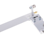 Alloy Rudder 95mm w/ Water Intake for RC Boat (42mm Offset)