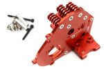 Red Alloy Gearbox Housing for 1/10 Slash 2WD, Stampede 2WD & Rustler 2WD 3691A