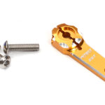 Gold Billet Machined Alloy 25T Servo Horn for Futaba Servos (r = 21.5, 25mm)