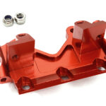 Red Billet Machined Front Lower Bulkhead for Traxxas 1/10 Drag Slash 2WD 2530A