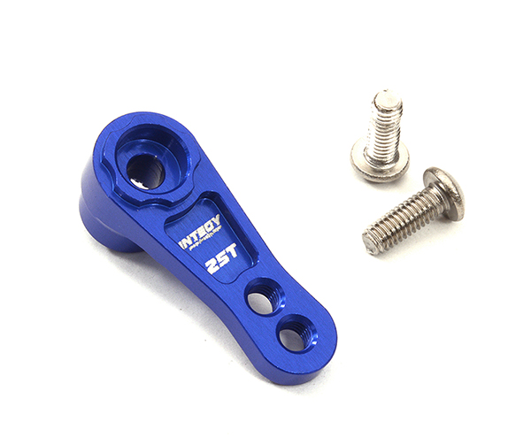 C32310BLUE Blue Billet Machined Alloy Servo Horn 25T for Futaba Servos (r = 15mm, 19mm) - Image 1