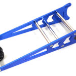 Blue Billet Machined Wheelie Bar Upgrade for Traxxas 1/10 Drag Slash 2WD 9460