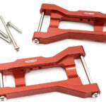 Billet Machined Rear Lower Arms 2.5 Toe for Traxxas 1/10 Drag Slash 2WD 2750A