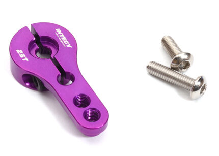 Purple Billet Machined Alloy Servo Horn 25T for Futaba Servos (r = 16mm, 20mm)