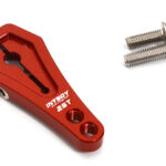 Red Billet Machined Alloy Servo Horn 25T for Futaba Servos (r = 20mm, 24mm)