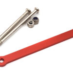 Billet Machined Tie Bar & Suspension Pins for Traxxas 1/10 Drag Slash 2WD 2532