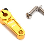 Gold Billet Machined Alloy Servo Horn 25T for Futaba Servos (r = 19mm)