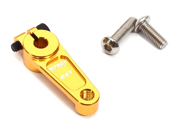 C32319GOLD Gold Billet Machined Alloy Servo Horn 25T for Futaba Servos (r = 19mm) - Image 1