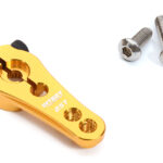 Gold Billet Machined Alloy Servo Horn 25T for Futaba Servos (r = 16mm, 20mm)