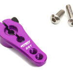 Purple Billet Machined Alloy Servo Horn 25T for Futaba Servos (r = 16mm, 20mm)