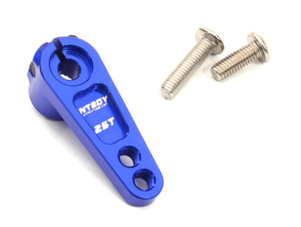 Blue Billet Machined Alloy Servo Horn 25T for Futaba Servos (r = 16mm, 20mm)