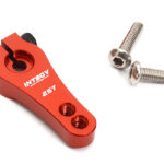 Red Billet Machined Alloy Servo Horn 25T for Futaba Servos (r = 16mm, 20mm)