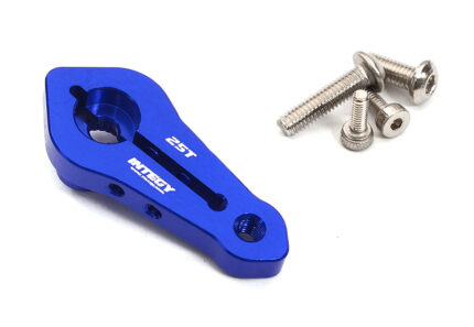 Blue Billet Machined Alloy Servo Horn 25T for Futaba Servos (r = 20mm)