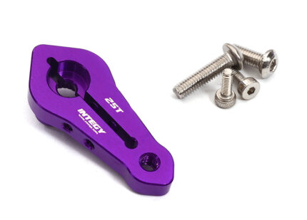Purple Billet Machined Alloy Servo Horn 25T for Futaba Servos (r = 20mm)