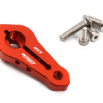 Red Billet Machined Alloy Servo Horn 25T for Futaba Servos (r = 20mm)