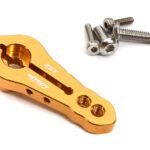 Gold Billet Machined Alloy Servo Horn 25T for Futaba Servos (r = 20mm, 24mm)