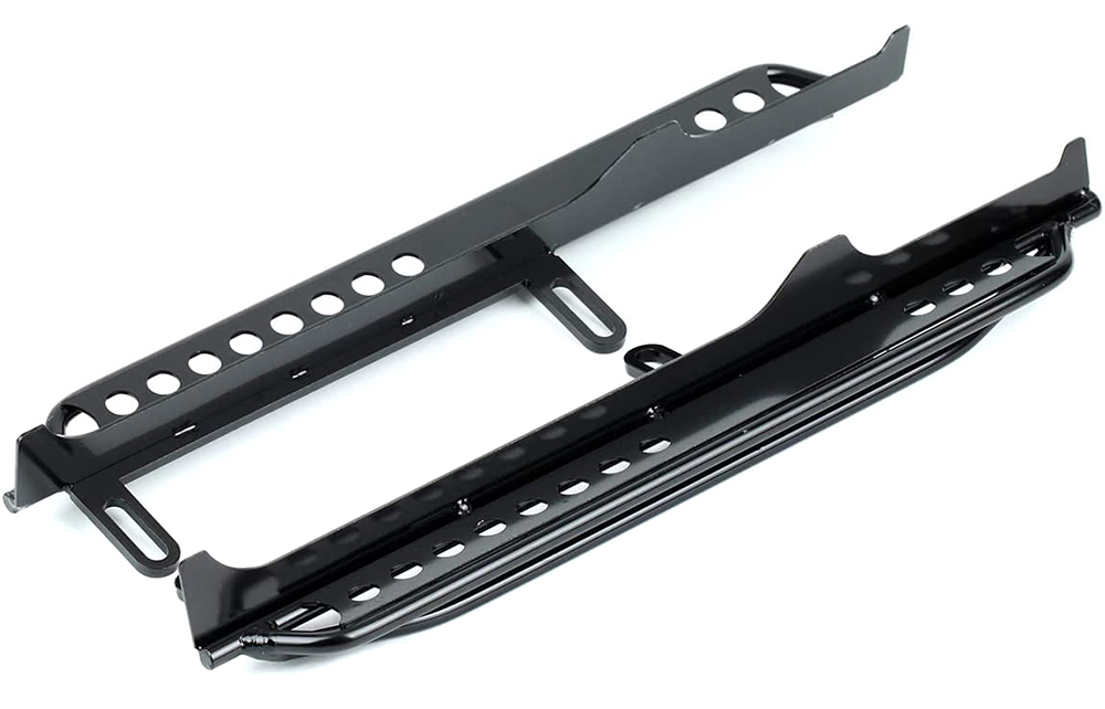 C32339BLACK Alloy Side Step Running Board Set for Axial SCX6 (AXI05000 Only) 250003 - Image 1