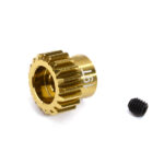 7075 Alloy 48 Pitch Hard Coating Pinion 19T, 3.17mm Bore/Shaft