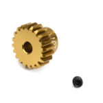 7075 Alloy 48 Pitch Hard Coated 20T Pinion Gear for 3.17mm Shaft