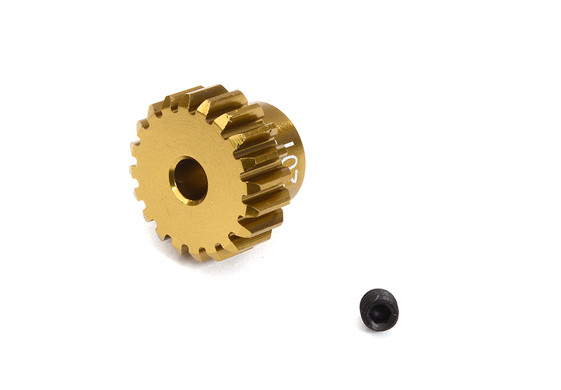 C32349 7075 Alloy 48 Pitch Hard Coated 20T Pinion Gear for 3.17mm Shaft - Image 1
