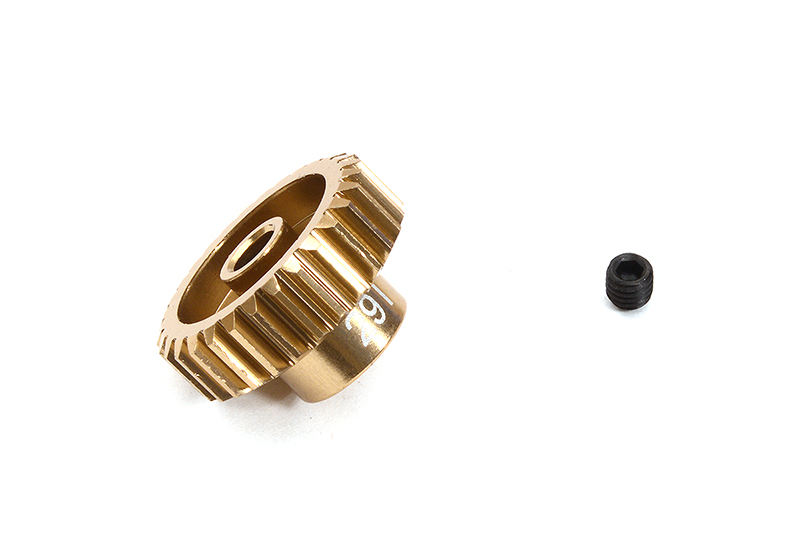 C32358 7075 Alloy 48 Pitch Hard Coating Pinion 29T, 3.17mm Bore/Shaft - Image 1