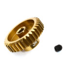 7075 Alloy 48 Pitch Hard Coating Pinion 34T, 3.17mm Bore/Shaft