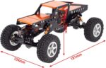 Complete Alloy Conversion Kit w/Roll Cage, Servo, ESC, Motor for Axial SCX24 C10 - Image 2