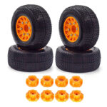 Short Course 2.2/3.0 Wheel for 12, 14 & 17mm Hex & Tire Set (4) OD=110mm