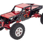 Complete Alloy Conversion Kit w/Roll Cage, Servo, Motor for Axial 1/24 SCX24 C10