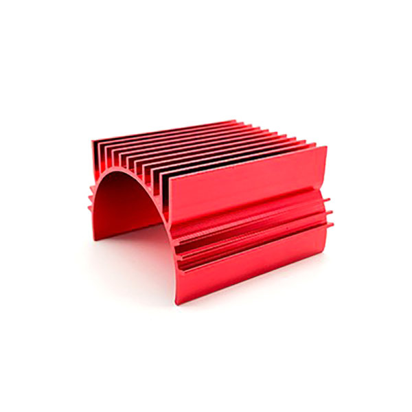 C32381RED Red Universal Clamp-On Alloy Heatsink for Brushless Motor Cooling - Image 1