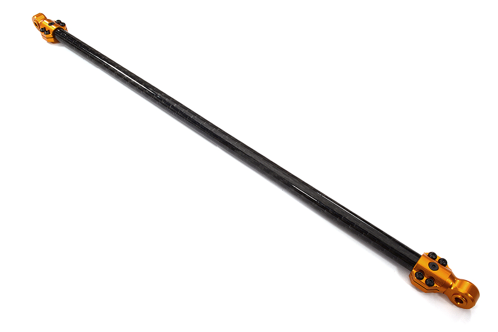 C32395ORANGE Carbon Fiber Composite Center Brace Bar for Arrma 1/7 Limitless ARA320502 - Image 1