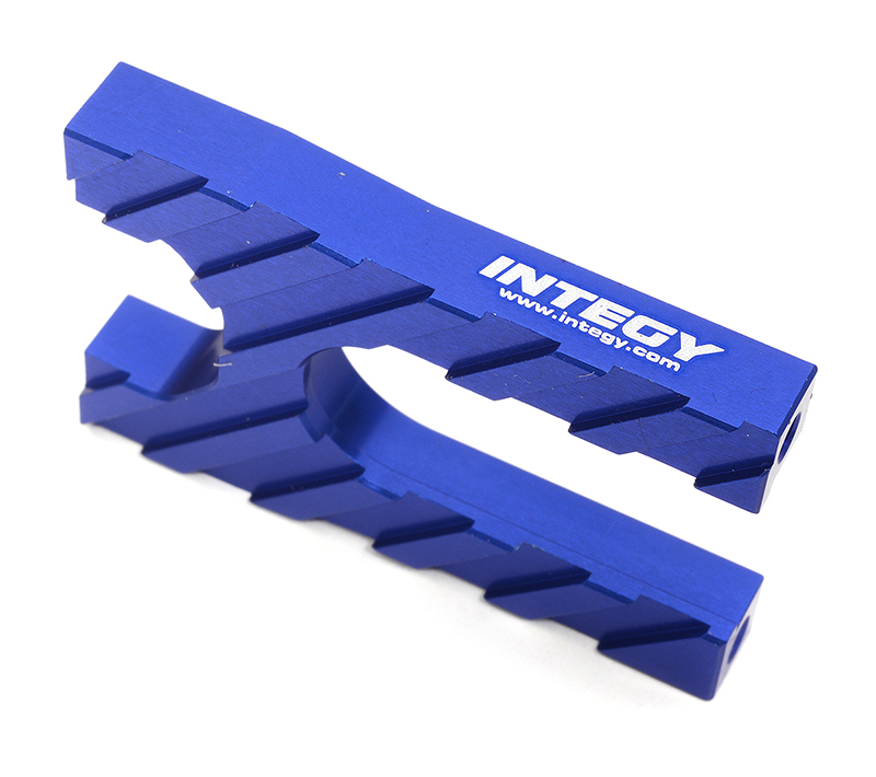 C32397BLUE Machined Center Differential Mount for Arrma 1/7 Limitless All-Road ARA320499 - Image 1