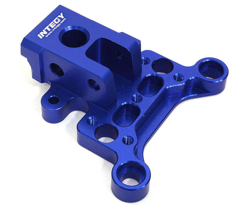 C32398BLUE Machined Center Brace Front Mount for Arrma 1/7 Limitless All-Road ARA320500 - Image 1