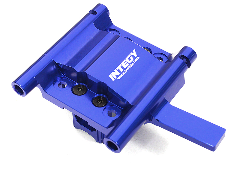 C32399BLUE Machined Center Diff Upper Mount for Arrma 1/7 Limitless All-Road ARA320499 - Image 1