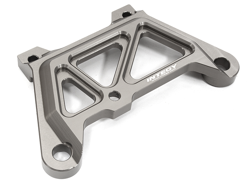 C32402GREY Billet Machined Bellcrank Top Plate for Losi 1/5 DBXL-E 2.0 4WD, Gery Color - Image 1