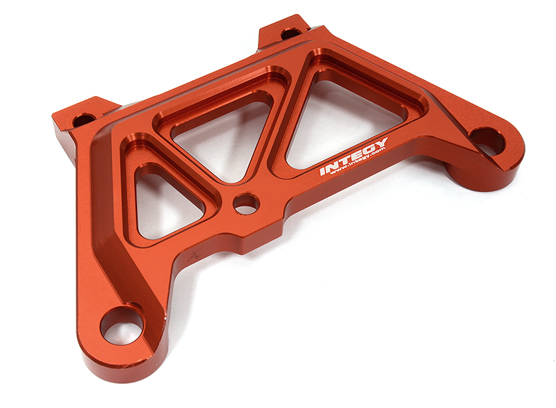 C32402RED Billet Machined Bellcrank Top Plate for Losi 1/5 DBXL-E 2.0 4WD, Red Color - Image 1