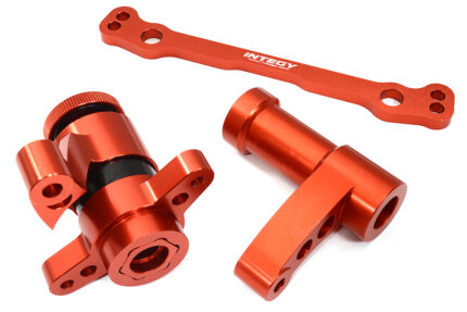Red Billet Machined Steering Bellcrank Upgrade Set for Losi 1/5 DBXL-E 2.0 4WD