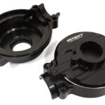 Black Billet Machined Gearbox Housing Set for Losi 1/5 DBXL-E 2.0 4WD