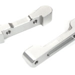 Machined Rear Pivot Blocks 3.5 Degree Toe for Losi 1/10 2WD 22S Drag - Silver