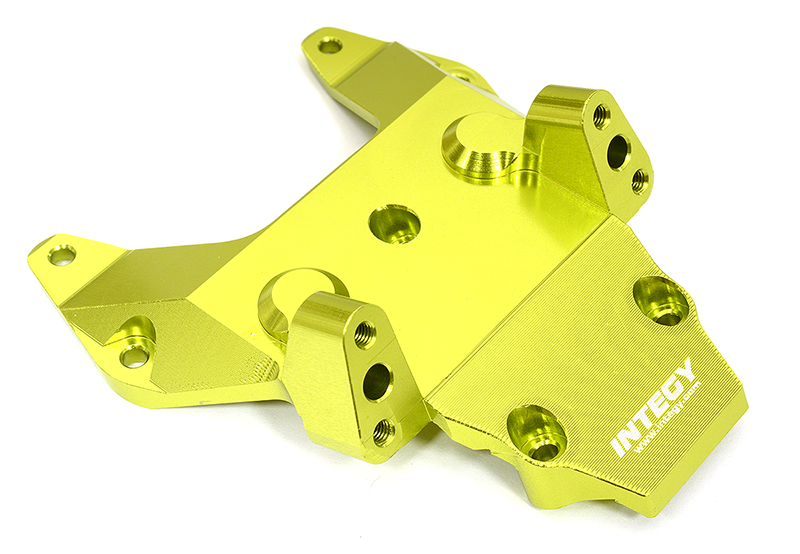 C32408GREEN Billet Machined Front Bulkhead for Losi 1/10 2WD 22S Drag, SCT & ST - Green - Image 1