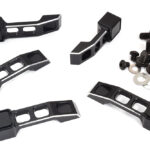 Billet Machined Realistic Black Handle Set(5) for Axial 1/6 SCX6 Jeep JLU 250004
