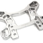 Silver Front Shock Tower Upgrade for Losi DBXL-E 2.0 1/5 Scale 4WD