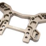 Billet Machined Rear Shock Tower for Losi 1/5 DBXL-E 2.0 4WD - Grey