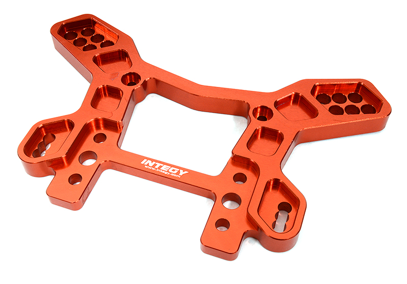 C32421RED Billet Machined Rear Shock Tower for Losi 1/5 DBXL-E 2.0 4WD - Image 1