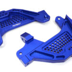 Blue Billet Machined Aluminum Front Shock Towers for Axial SCX6 1/6 Scale 251001