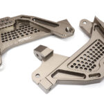 Grey Aluminum Front Shock Tower Upgrade for Axial SCX6 1/6 Scale 251001