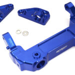 Blue Billet Machined Front Bumper & Body Mounts for Axial SCX6 1/6 Scale 251008