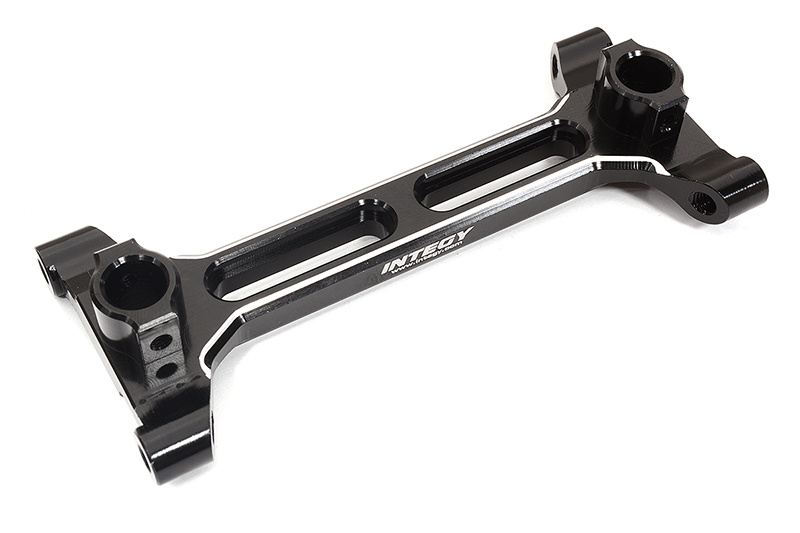 C32432BLACK Black Billet Machined Rear Shock Tower Brace for Axial 1/6 Scale SCX6 251009 - Image 1
