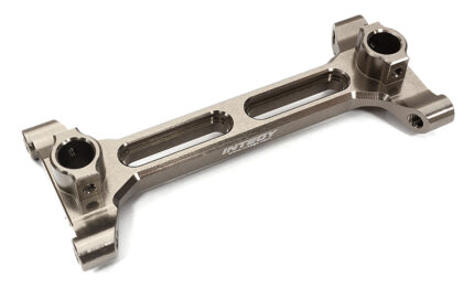 Grey Billet Machined Rear Shock Tower Brace for Axial 1/6 Scale SCX6 251009