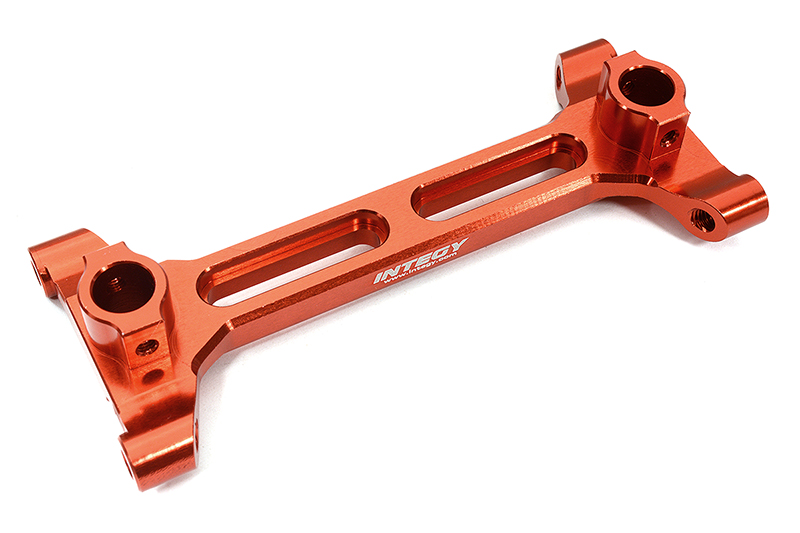 C32432RED Red Billet Machined Rear Shock Tower Brace for Axial 1/6 Scale SCX6 251009 - Image 1
